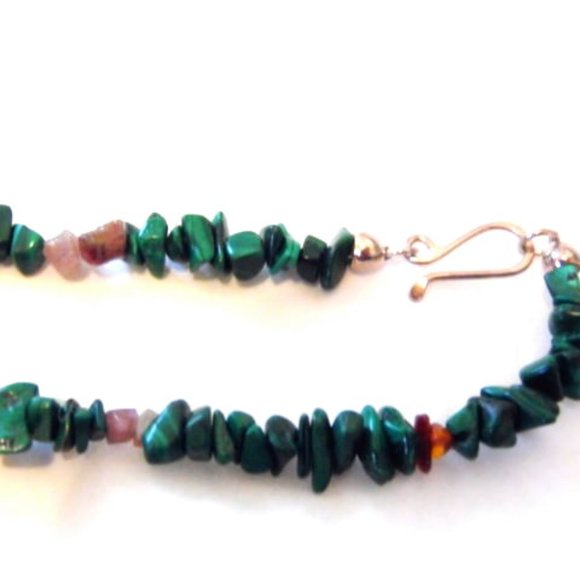 Jay King Multi-Gemstone Chip Sterling silver Necklace 43-1/4" - Picture 7 of 7